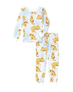 BedHead Pajamas | Unisex Long Sleeved Printed Pajama Set - Little Kid, Big Kid,商家Bloomingdale's,价格¥244