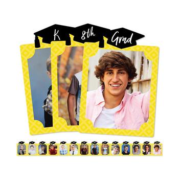 商品Big Dot of Happiness | Yellow Grad - Best is Yet to Come - 8 x 10 inches K-12 School Photo Holder - DIY Graduation Party Decor - Picturific Display,商家Macy's,价格¥251图片