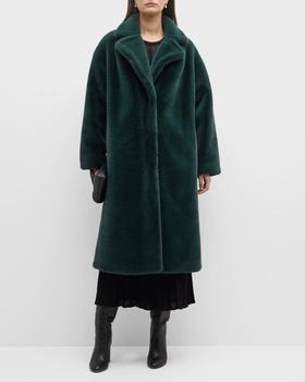 STAND STUDIO | Maria Faux Fur Teddy Coat商品图片,满$150减$30, 满减