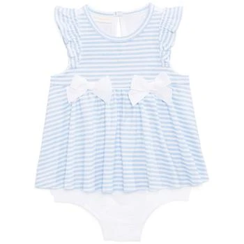 推荐Baby Girls Striped Sunsuit, Created for Macy's商品