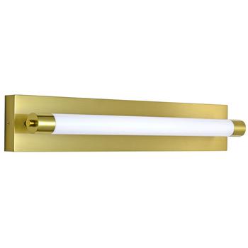 商品Procyon VMW11800AB 24" Integrated LED ADA Compliant Bathroom Lighting Fixture in Antique Brass,商家Premium Outlets,价格¥1644图片