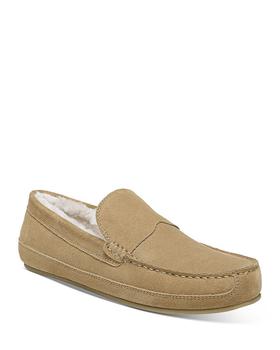加拿大vince鞋, Vince | Gibson Shearling Lined Moc Toe Slippers商品图片 4折