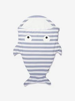 Baby Bites | Baby Boys Striped Shark Sleeping Bag in Blue,商家Childsplay Clothing,价格¥496