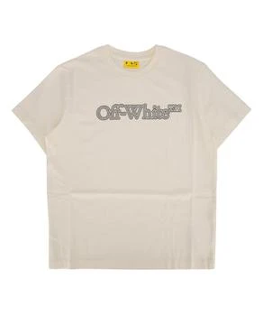 Off-White | Off-White Kids Big Bookish Jersey T-Shirt,商家Cettire,价格¥473