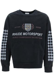 推荐Rhude motor crest print sweatshirt商品