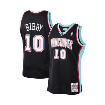 迈克达威直邮, Mitchell & Ness | Men's Mike Bibby Black Vancouver Grizzlies 2000-01 Hardwood Classics Swingman Jersey商品图片 