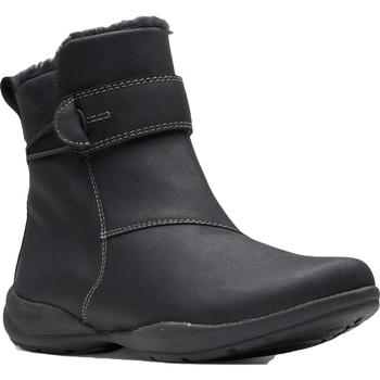 Clarks | Clarks Roseville Women's Leather Faux Fur Lined Waterproof Ankle Boot商品图片,2.2折起×额外9折, 额外九折