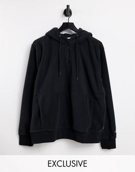 ck卫衣多少钱, Calvin Klein | Calvin Klein ASOS Exclusive polar fleece hoodie in black商品图片 4.4折