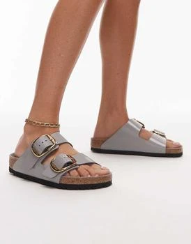Birkenstock | 勃肯Arizona 大扣高光凉鞋（石灰色）,商家ASOS,价格¥574
