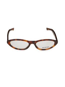 推荐​53MM Oval Cat Eye Core Optical Glasses商品
