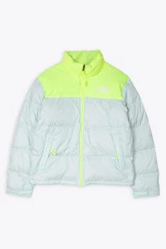 推荐The North Face Mens 1996 Retro Nuptse Jacket Light blue and neon yellow nylon down jacket - 1996 Retro Nuptse - Men商品