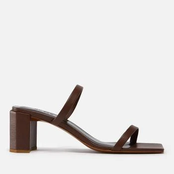 推荐BY FAR Tanya Leather Heeled Sandals商品