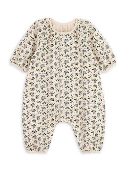 商品PETIT BATEAU | Baby Girl's Floral Cotton Romper,商家Saks Fifth Avenue,价格¥519图片