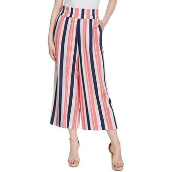 Jessica Simpson | Jessica Simpson Womens Rosalie Woven Striped Dress Pants 1.1折