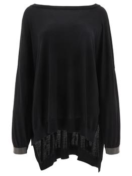 Brunello Cucinelli | Brunello Cucinelli Women's  Black Other Materials Sweater商品图片,8.4折