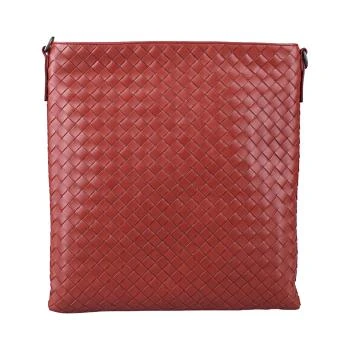 Bottega Veneta | BOTTEGA VENETA 女士红色编织斜跨单肩包 276357-V465C-6380 包邮包税