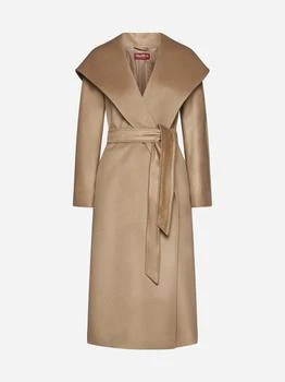 Max Mara | Bdanton hooded wool coat,商家d'Aniello boutique,价格¥7448