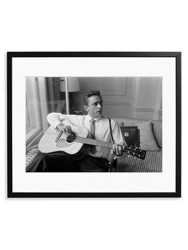 商品Sonic Editions | Johnny Cash At The Savoy Hotel Art Print,商家Saks Fifth Avenue,价格¥2862图片