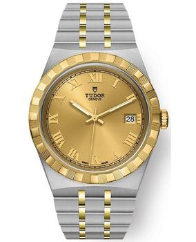 Tudor | Tudor Royal Champagne Dial Stainless Steel Unisex Watch M28503-0003商品图片,9.5折, 独家减免邮费