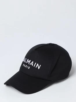 推荐Balmain hat in cotton with embroidered logo商品