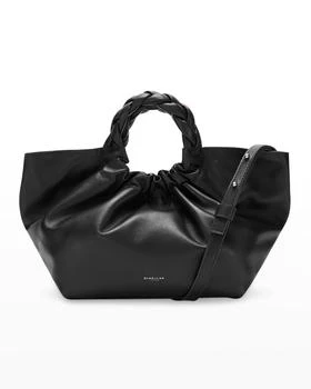 推荐Midi LA Braided Top-Handle Bag商品