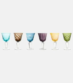 POLSPOTTEN | Cuttings set of 6 wine glasses,商家MyTheresa,价格¥1522
