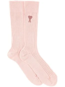 AMI | AMI Paris Ami de Couer Logo Embroidered Socks 5.7折起