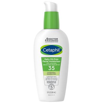 Cetaphil | Daily Oil-free Facial Moisturizer With Sunscreen商品图片,满三免一, 满$35享8.5折, 独家减免邮费, 满折, 满免