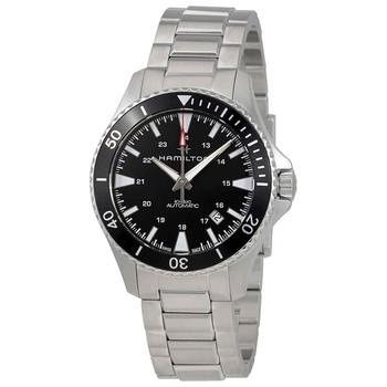 汉密尔顿是什么牌子, Hamilton | Khaki Navy Automatic Black Dial Mens Watch H82335131商品图片 7.1折