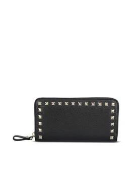 Valentino | Valentino Garavani Small Leather Goods in Black,商家Modayn,价格¥3318