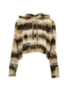 amiri卫衣真假, AMIRI | Amiri Oversized Tie-Dye Drawstring Hoodie商品图片 4.8折起