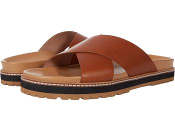 Madewell | The Dayna Lugsole Slide Sandal in Leather商品图片,5折起, 独家减免邮费