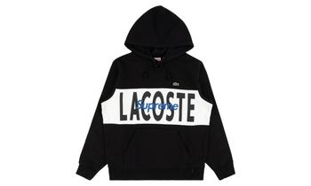 supreme卫衣, Supreme | Supreme Lacoste Logo Panel Hoodie商品图片 