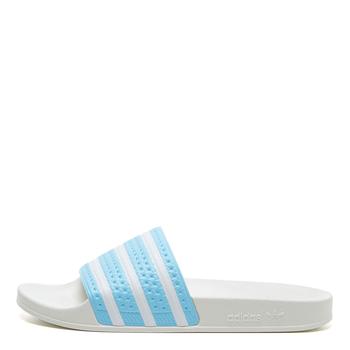 阿迪达斯拖鞋经典款, Adidas | adidas Adilette Slider - Blue商品图片 7折×额外9折, 额外九折