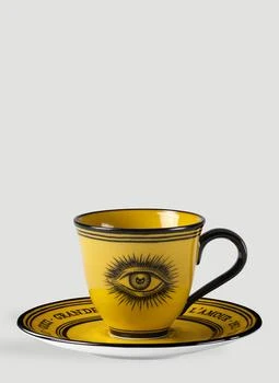 Gucci | Set of Two Star Eye Demitasse Cups with Saucers,商家LN-CC,价格¥3828