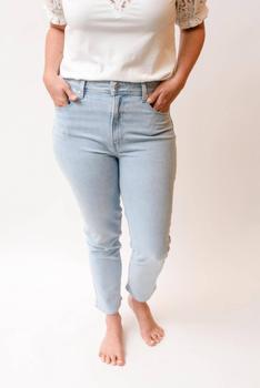 Paige, Paige | High Rise Slim Crop Jean In Sarah Light Wash商品图片 7折