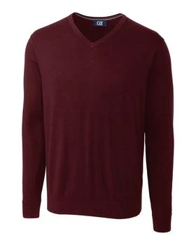 Cutter & Buck | Cutter & Buck Lakemont Tri-Blend Mens Big and Tall V-Neck Pullover Sweater 1.3折
