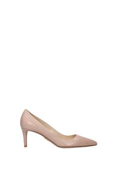 Prada | Pumps Leather Pink Powder Pink商品图片,3.8折