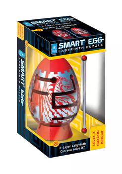 韩国美妆蛋, BePuzzled | Smart Egg 2 Layer Labyrinth Puzzle - Red Dragon: Difficult商品图片 