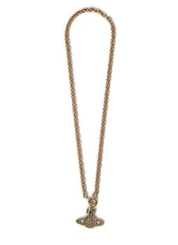 Vivienne Westwood | Vivienne Westwood Orb Pendant Chain-Linked Necklace 6.9折, 独家减免邮费