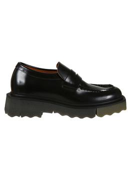 Off-White | Off White Men's  Black Other Materials Loafers商品图片,