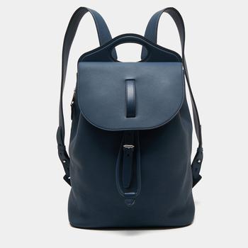 burberry双肩包, Burberry | Burberry Blue Leather Pocket Backpack商品图片 7折