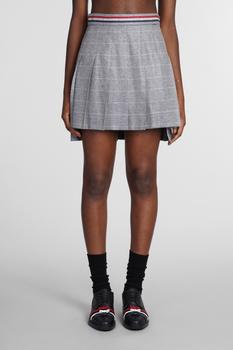 Thom Browne | Thom Browne Skirt In Grey Wool商品图片,8折