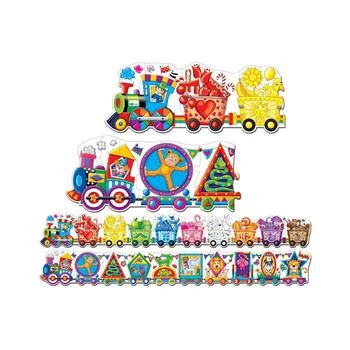 The Learning Journey | Puzzle Doubles- Giant Colors and Shapes Train Floor Puzzles,商家Macy's,价格¥113