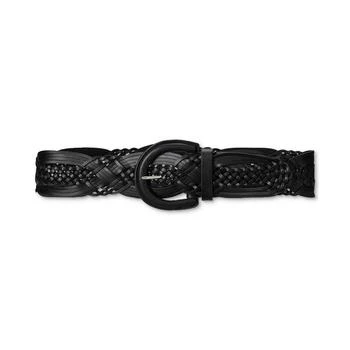 Ralph Lauren | Braided O-Ring Buckle Leather Belt,商家Macy's,价格¥930