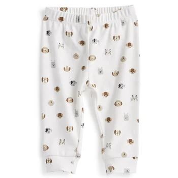 First Impressions | Baby Boys Doggy Friends Printed Cotton Jogger Pants, Created for Macy's 