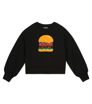 推荐Logo cotton-blend cropped sweatshirt商品
