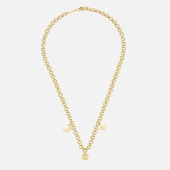 ESTELLA BARTLETT | Estella Bartlett Women's Chunky Chain Motif Necklace - Gold Plate/Gold Plated 3折, 独家减免邮费