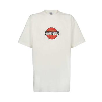 Vetements | VETEMENTS 男士白色印花圆领短袖T恤 UE51TR520W-WHITE商品图片,满$100享9.5折, 满折