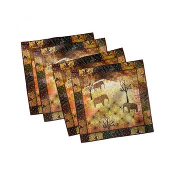 商品Ambesonne | African Set of 4 Napkins, 12" x 12",商家Macy's,价格¥323图片